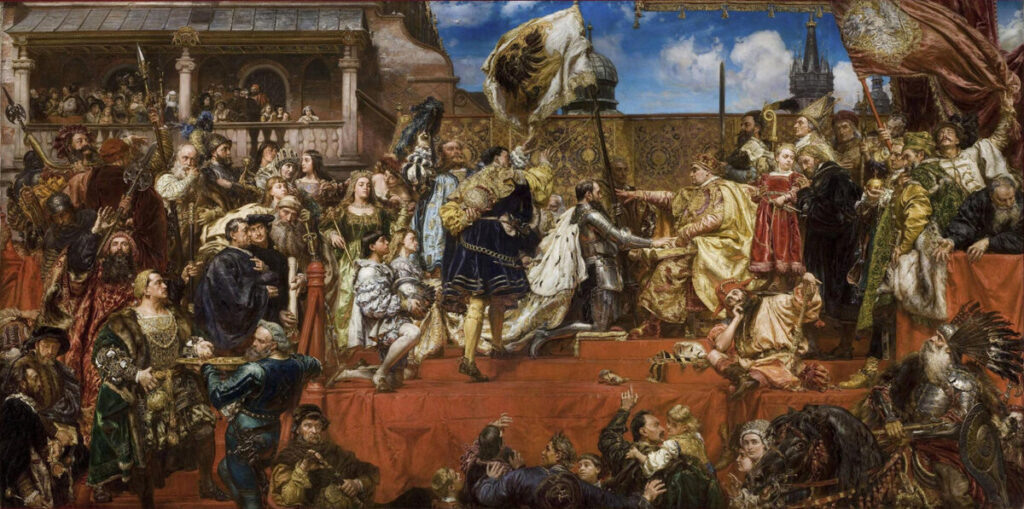   Прусская дань. Jan Matejko [CC BY-SA 3.0 (https://creativecommons.org/licenses/by-sa/3.0)]