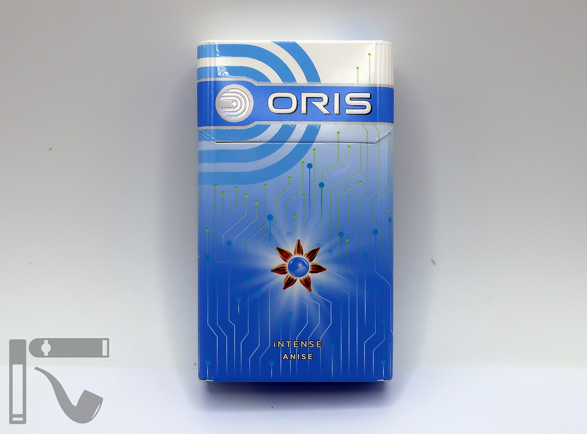 Сигареты Oris Intense Anise. Фото: © канал "Уголок Курильщика"