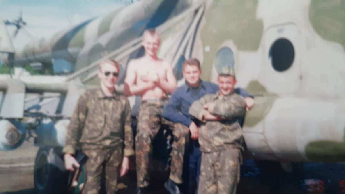 Валерий в Московском. Фото из семейного архива.