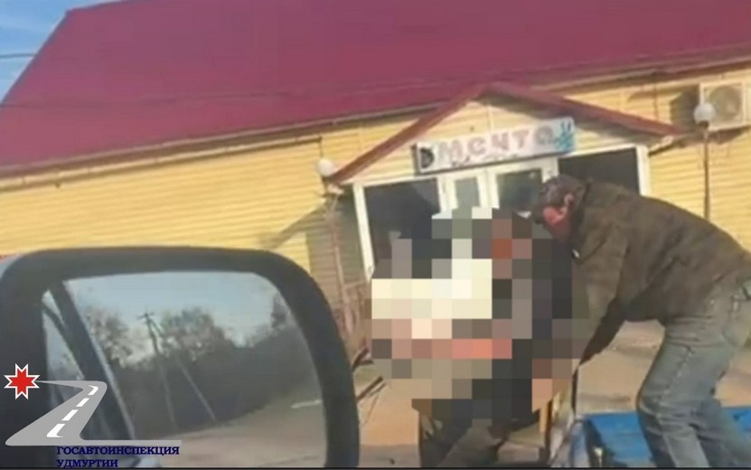    Пьяного водителя мотоблока задержали в Удмуртии
