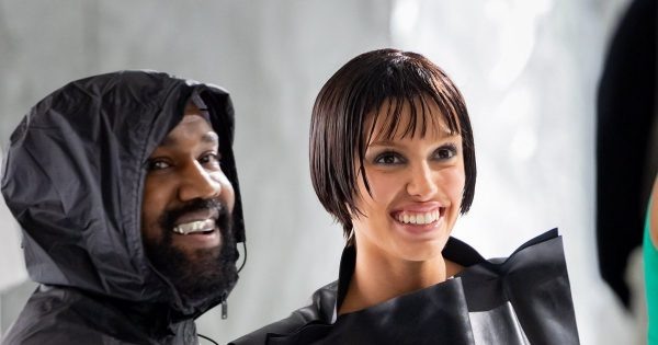    Бьянка Цензори и Канье Уэст. Фото: ТВЦ