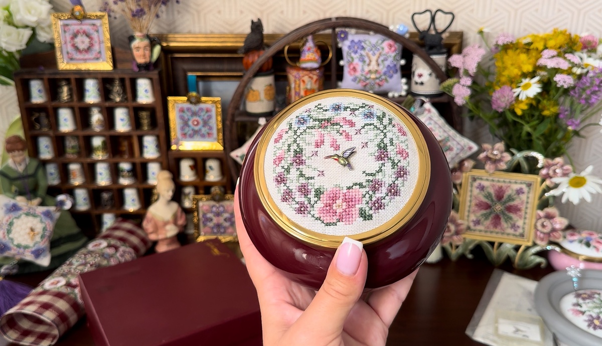 Волшебная шкатулка Framecraft с вышитым сюжетом 