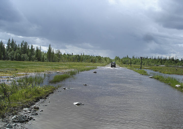 © Osipov Oleg / Wikimedia Commons /  CC BY 3.0 (Участок заброшенной железной дороги Апатиты – Кейвы – Поной)