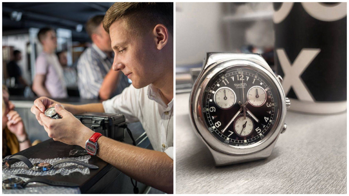 Никита - ведущий рубрики "Часоломня": часовой мастер и журналист