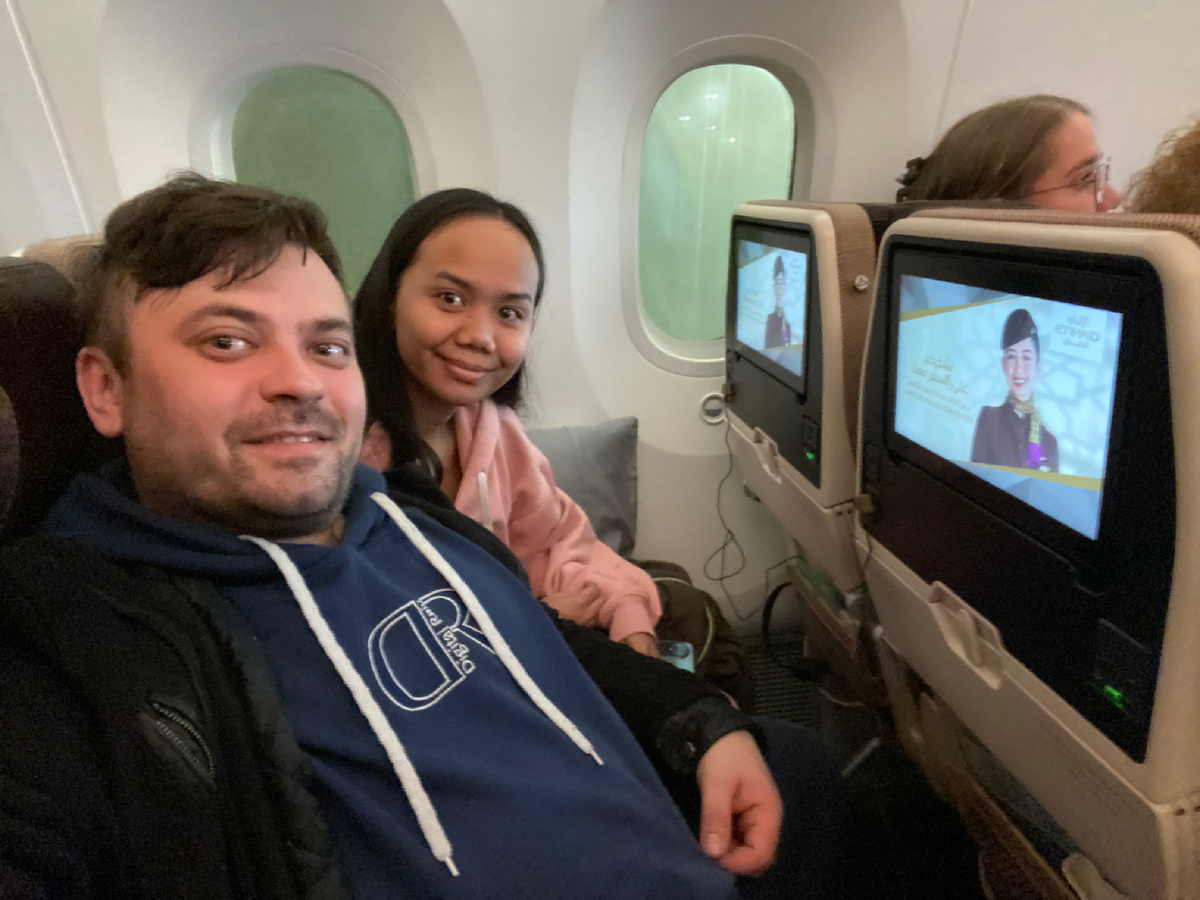 Наше фото из самолета.