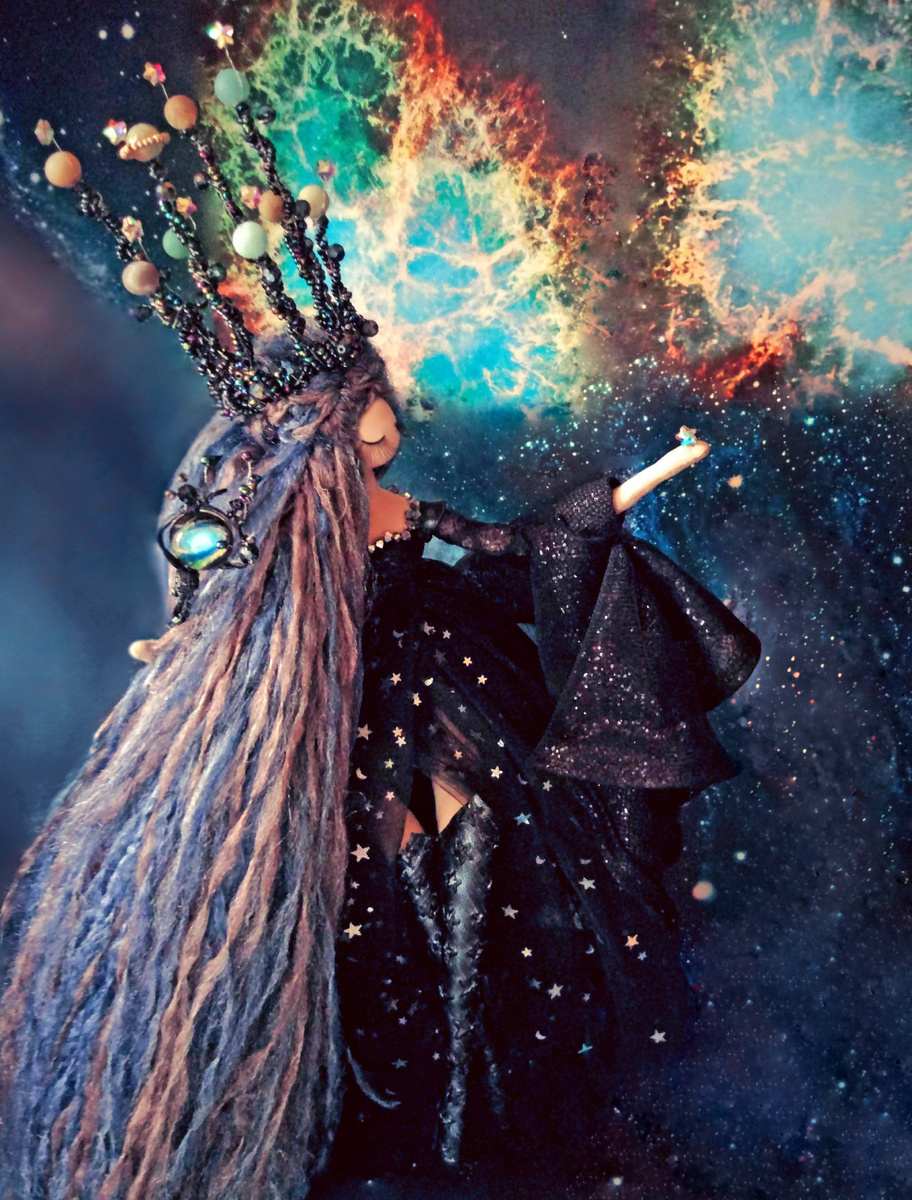 Авторская кукла ручной работы по имени Diva