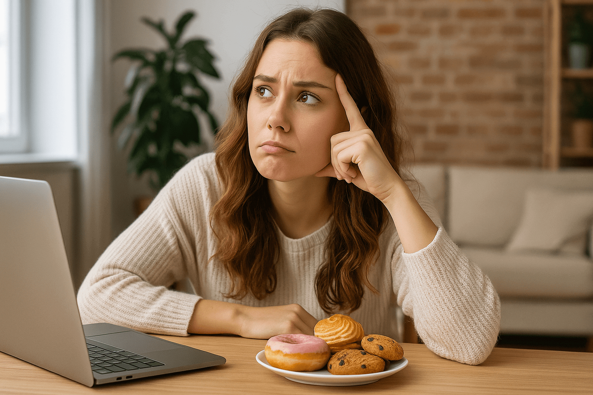    Сладкое повышает уровень дофамина и улучшает настроение.