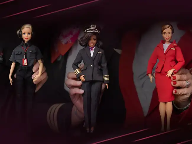 Virgin Atlantic x Barbie, Mattel 