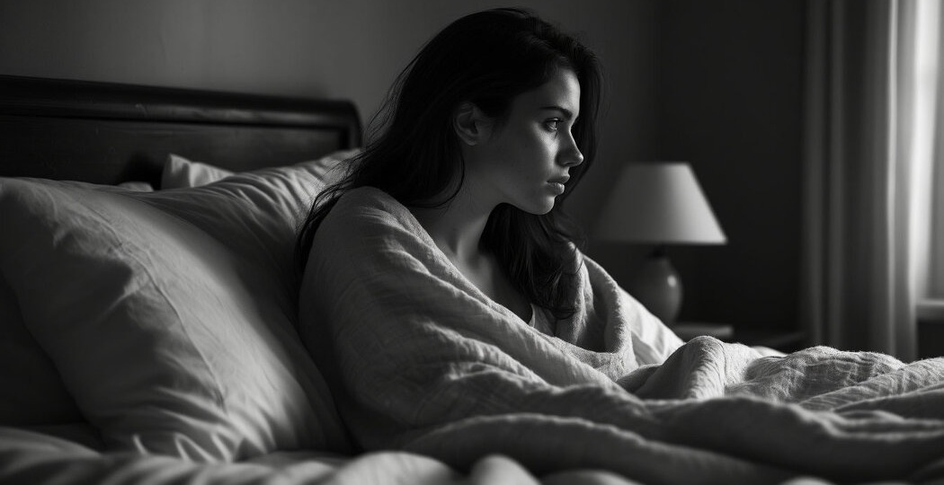 Одиночество женщины.