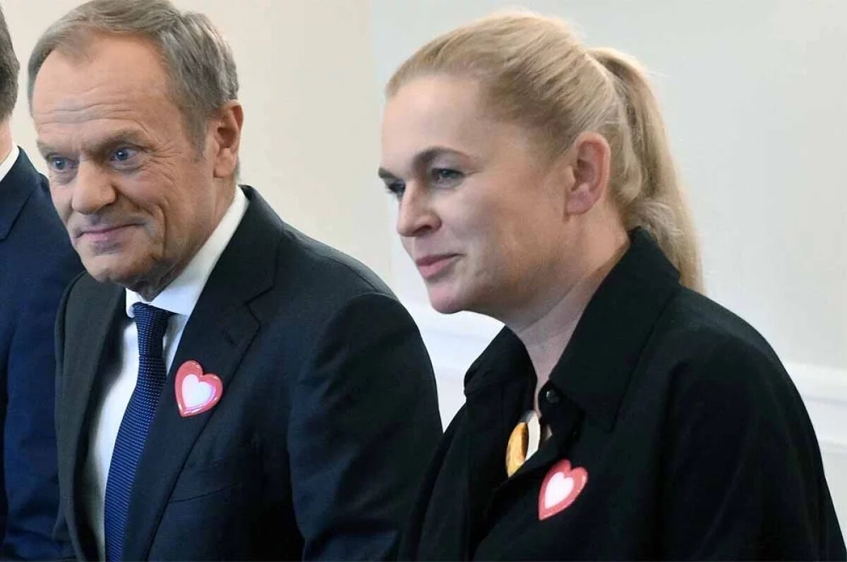    Дональд Туск, Барбара Новацкая.