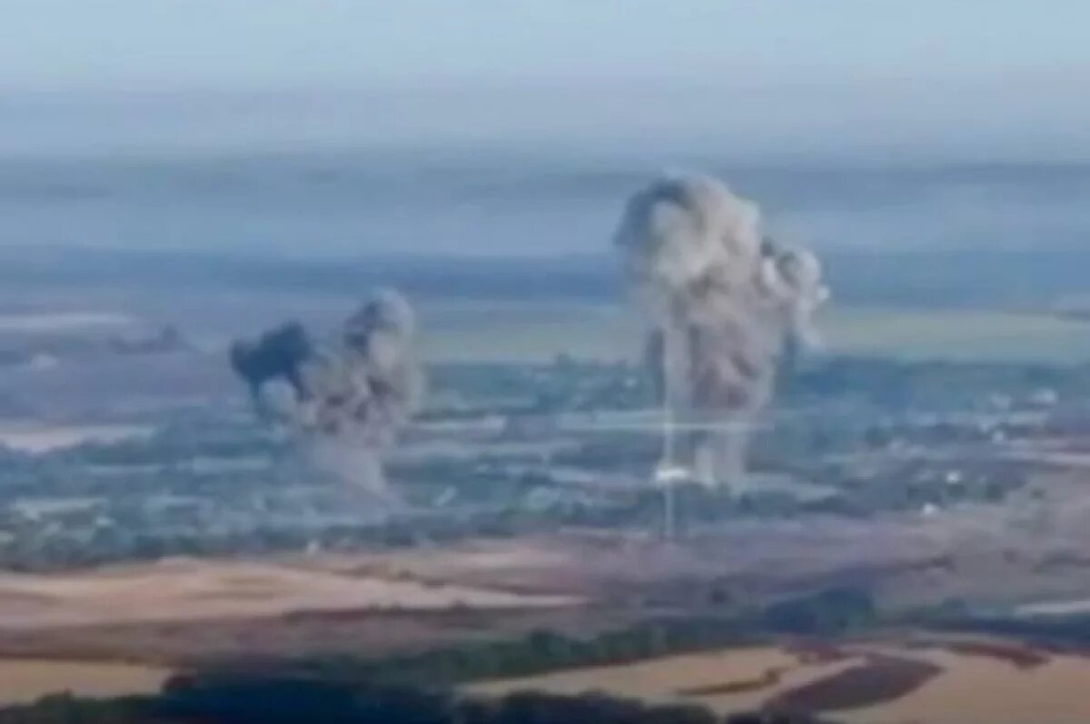    Минобороны показало кадры боя за Зеленый Гай в ДНР