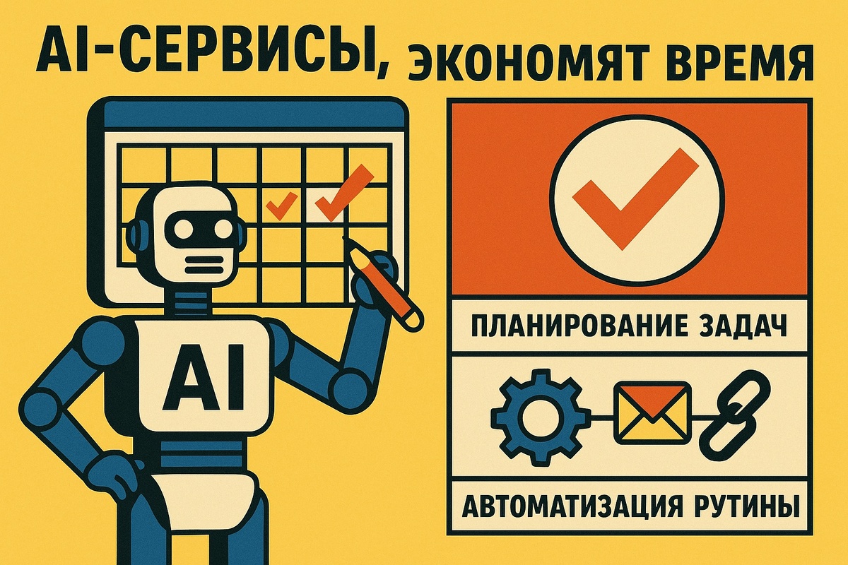 5 AI-сервисов, которые экономят ваше время в 2025: лучшие лайфхаки без съёмок