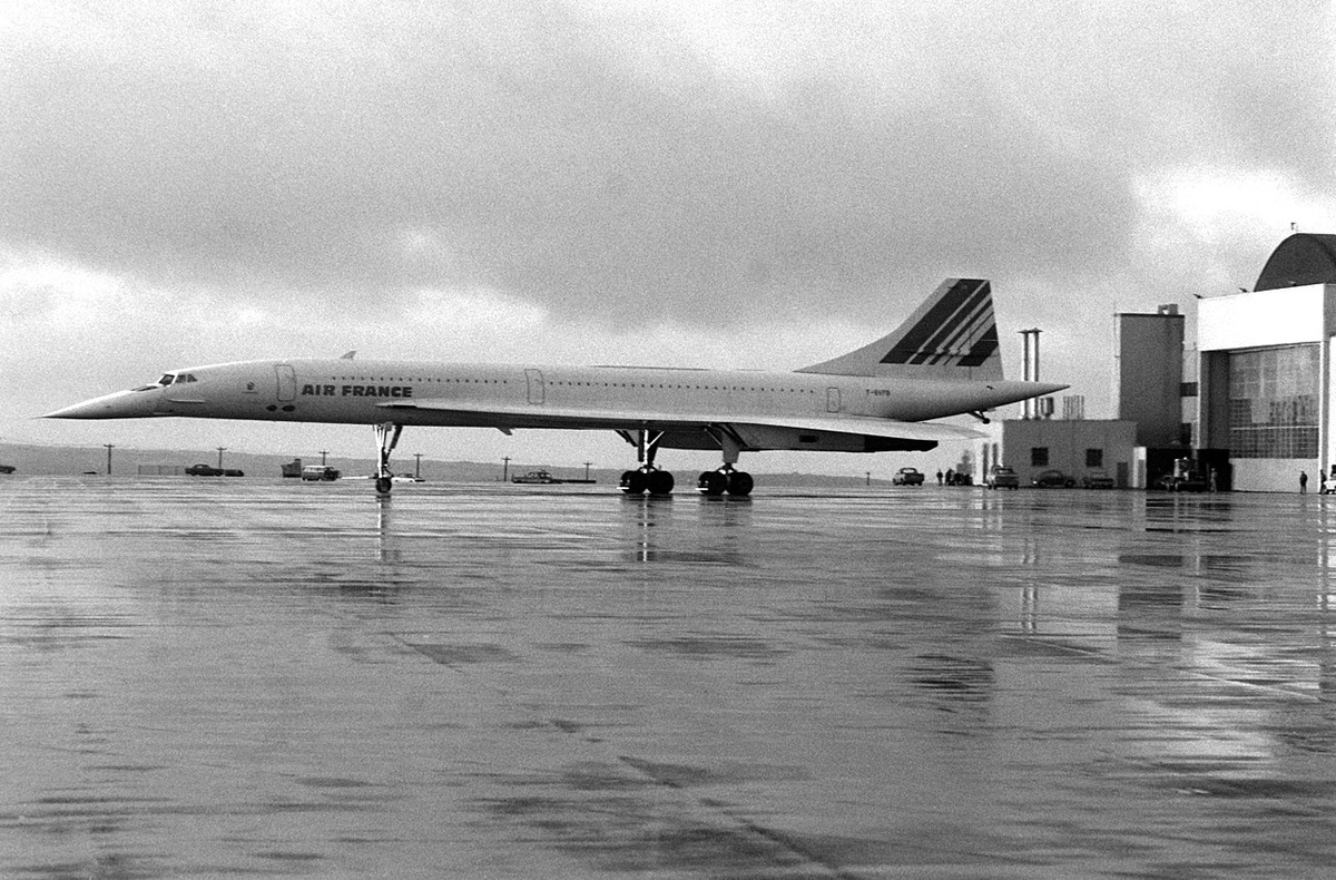 «Конкорд» авиакомпании Air France, 1977 год