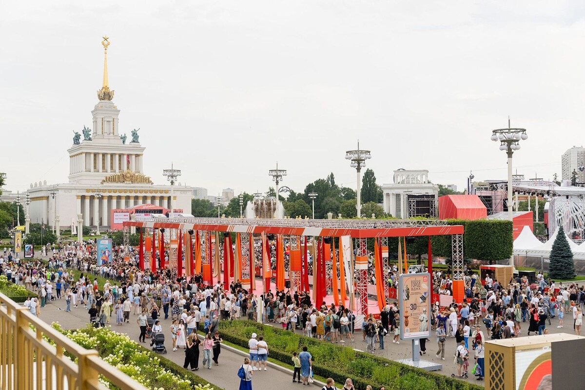    На фестивале «Трапеция» на ВДНХ поставили мировой рекорд