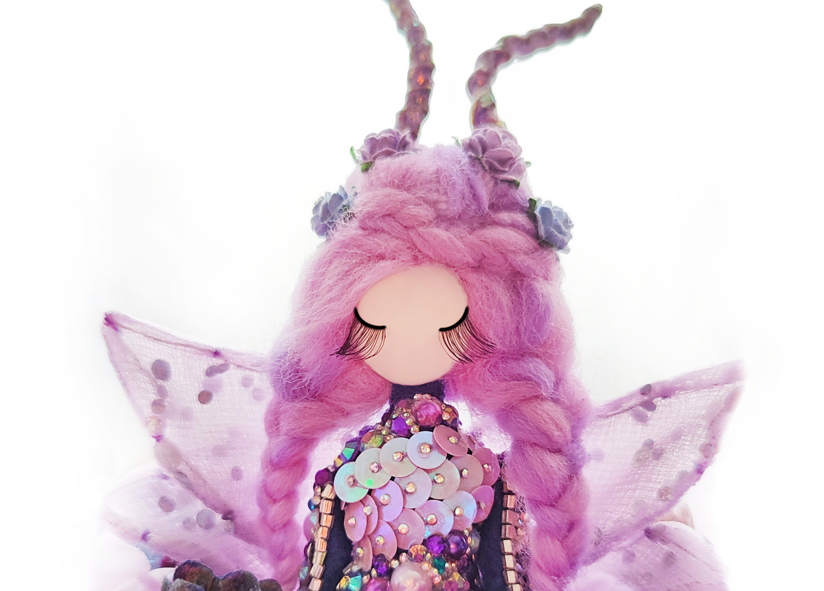 Нимфея. Авторская кукла ручной работы