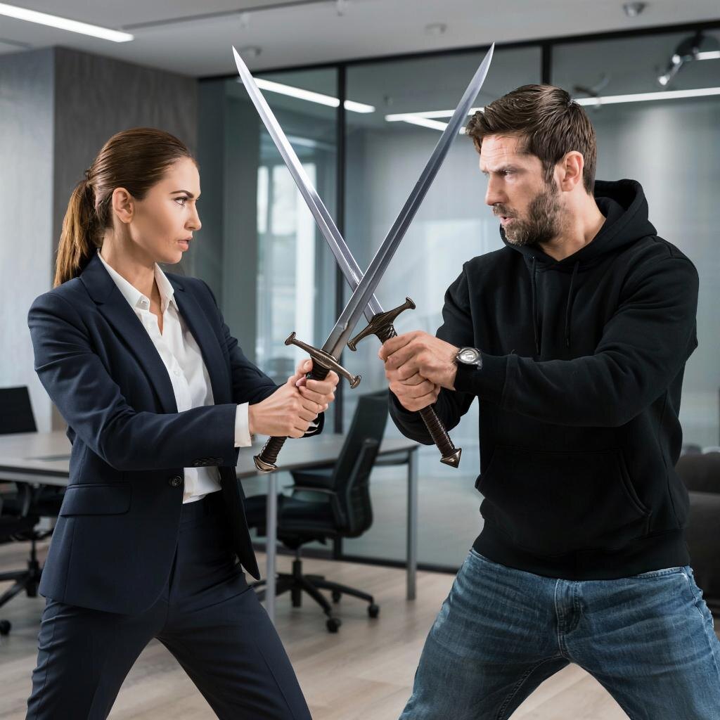 Достать ножи