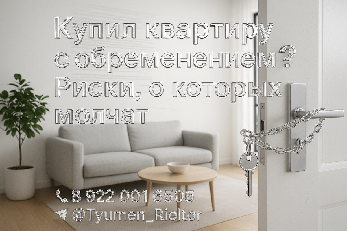    Купил квартиру с обременением? Риски, о которых молчат. Святослав Шакин