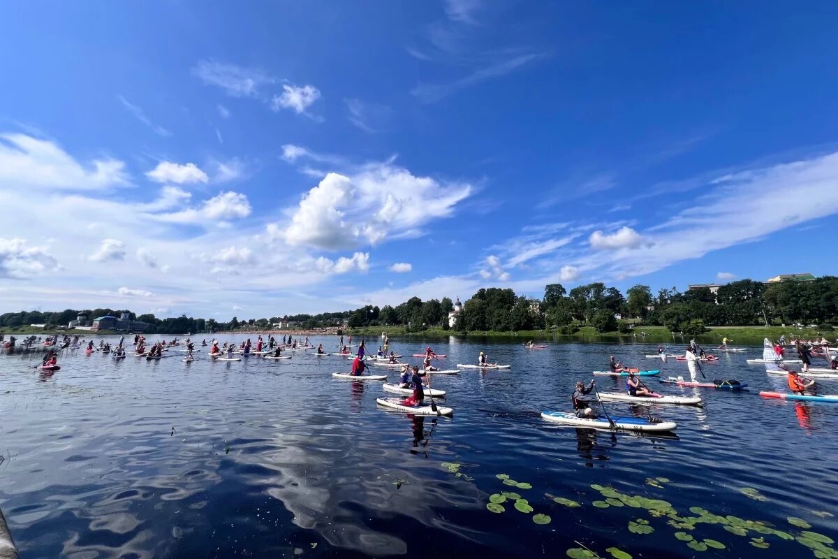   Глава Псков: Фестиваль сап-сёрфинга прошел поистине зажигательно
