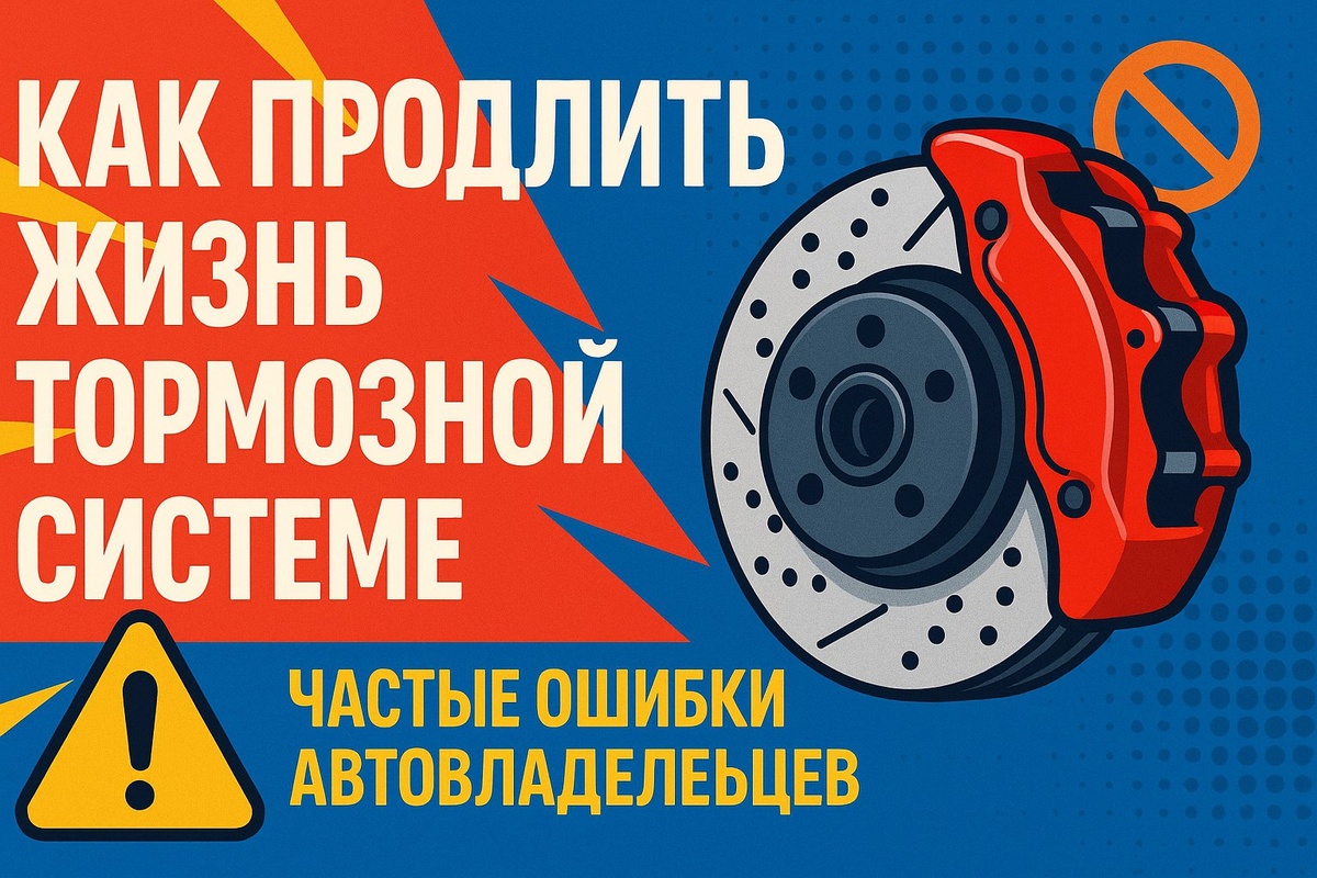 Узнайте, как избежать преждевременного износа тормозов! Разбираем главные ошибки водителей и даем советы по уходу за тормозной системой.