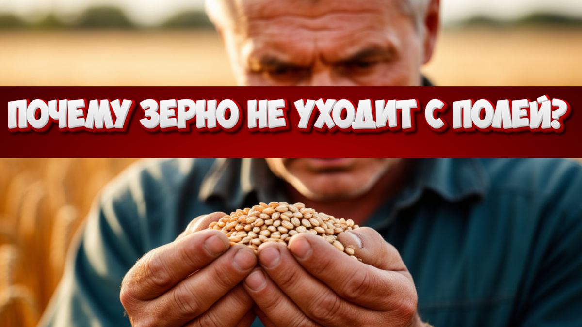 Почему зерно не уходит с полей? Рекордный урожай 2025 бьет прогнозы, а фермеры разводят руками