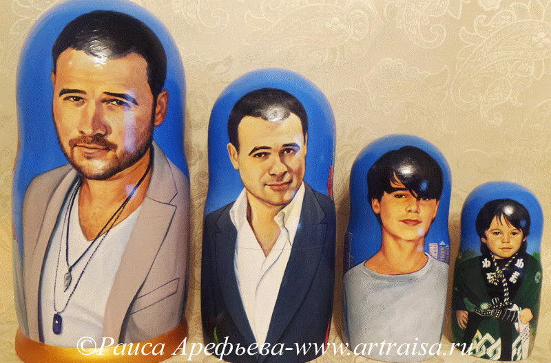 Матрешка для Эмина Агаларова.