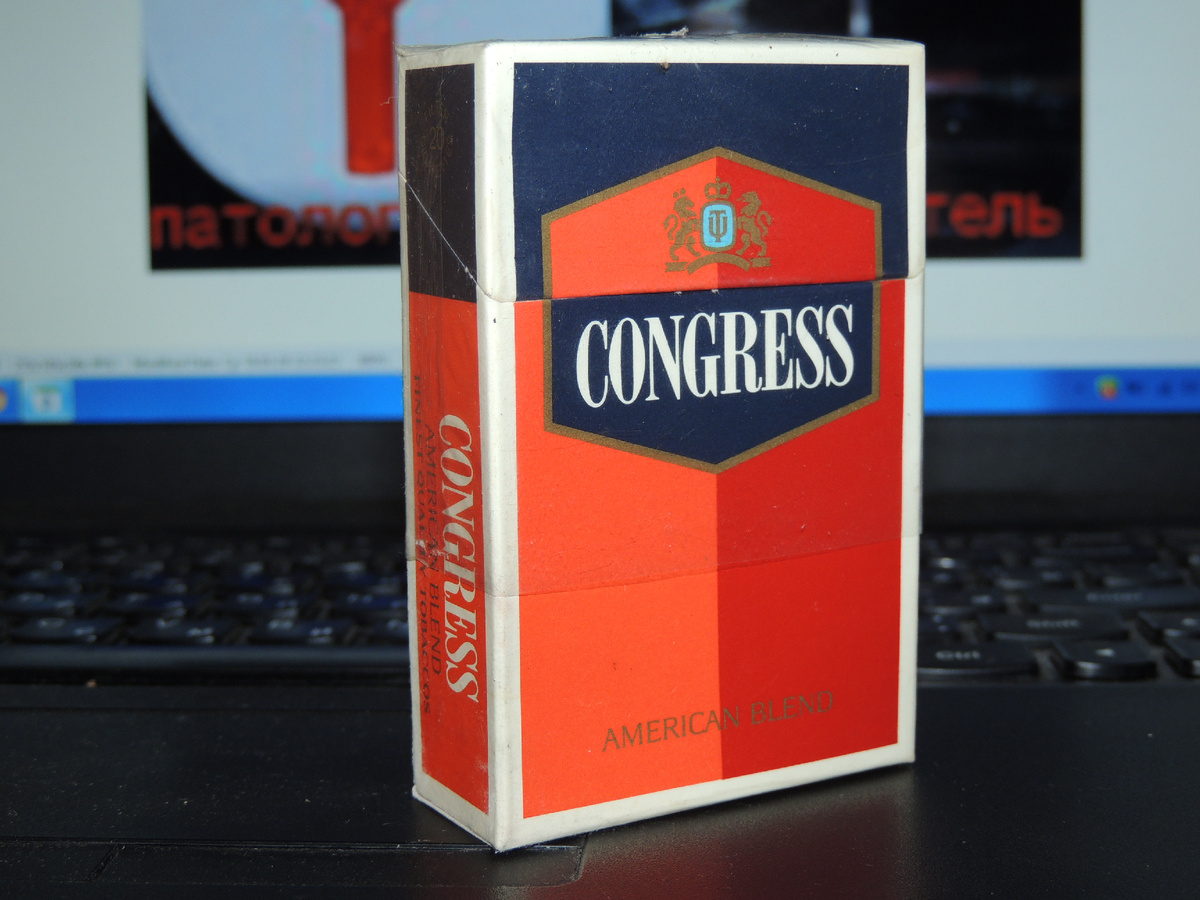 Сигаретная пачка CONGRESS
