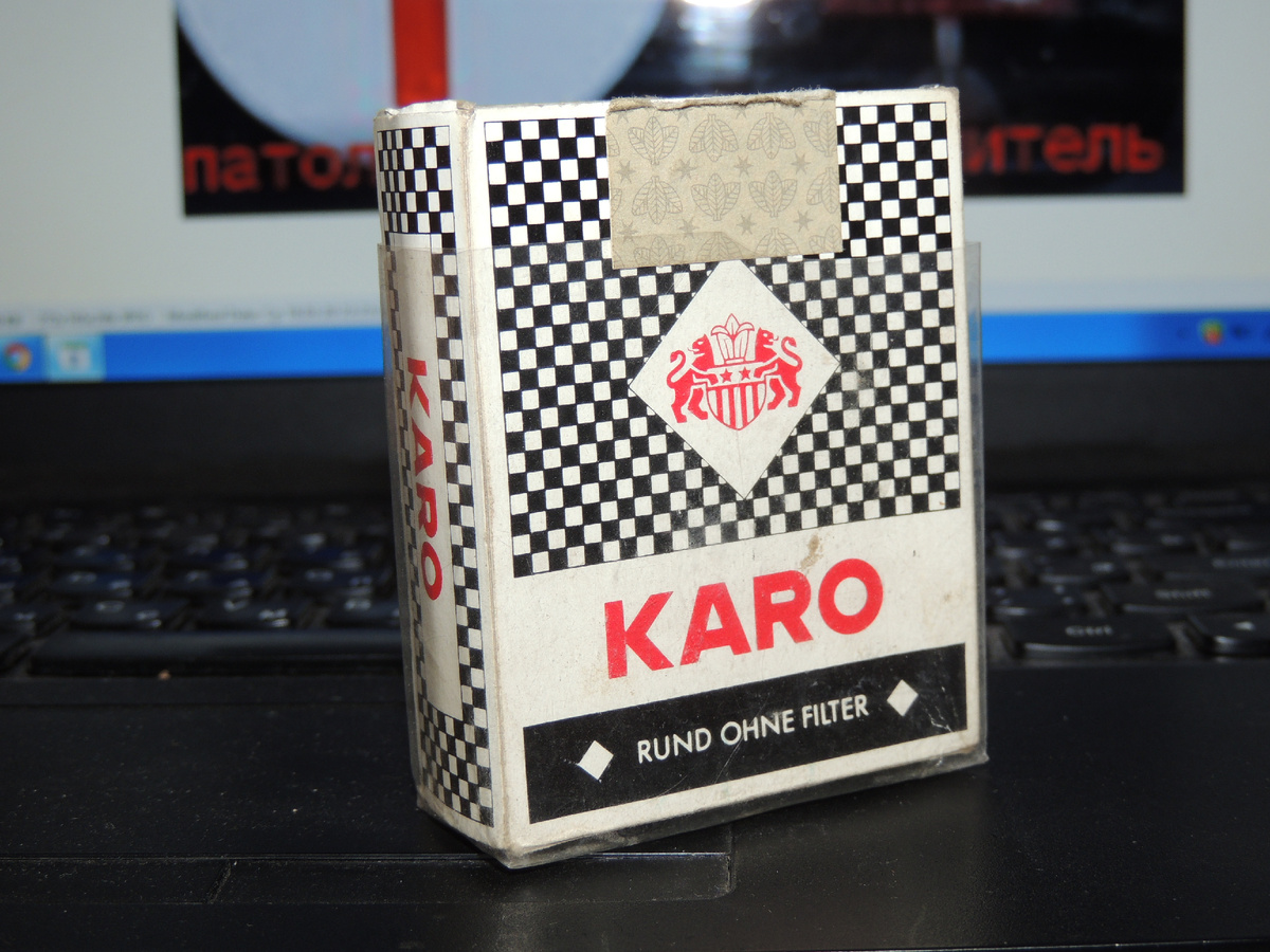 Сигаретная пачка KARO