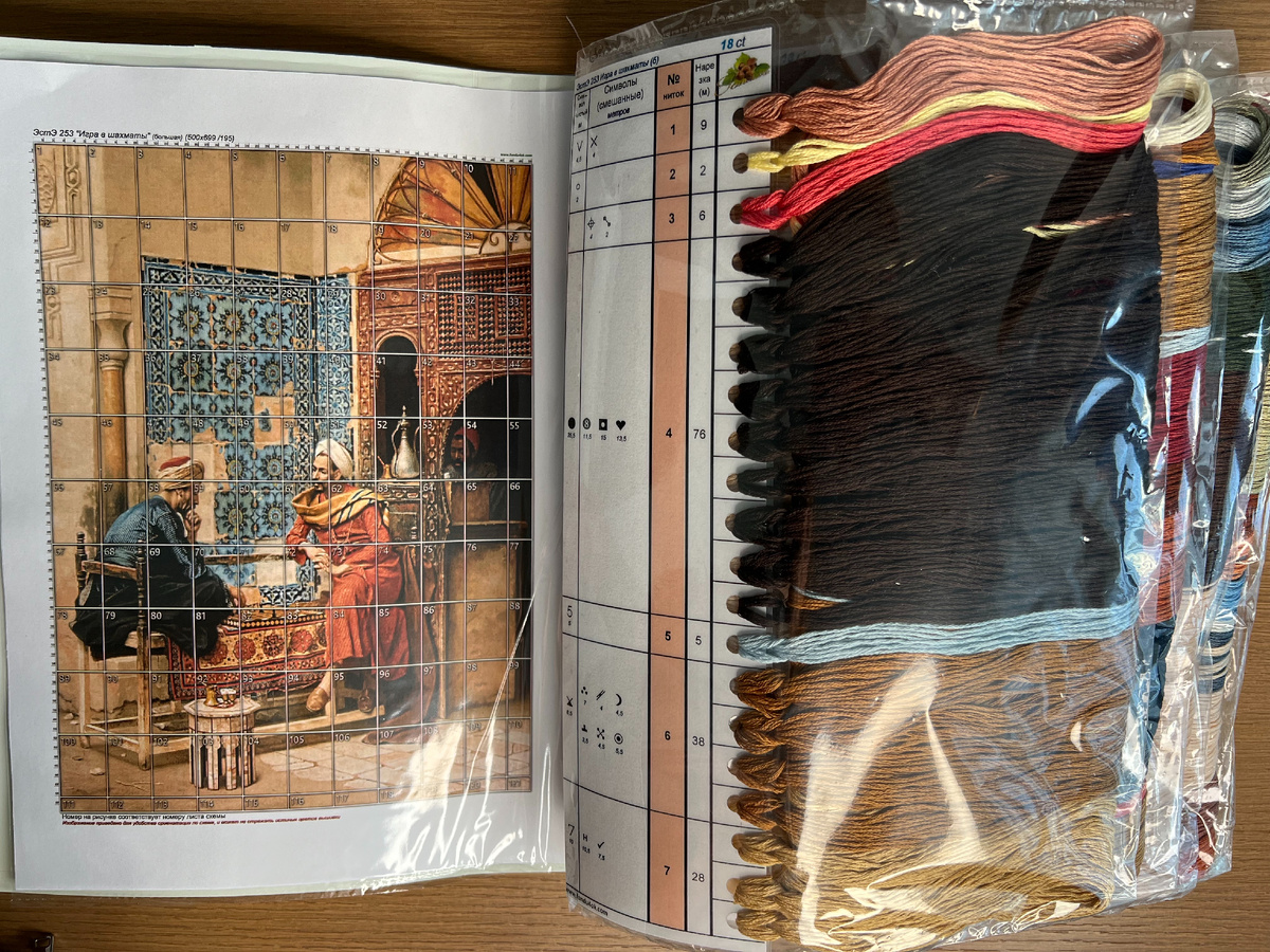 Вот так всё ровно и аккуратно было изначально