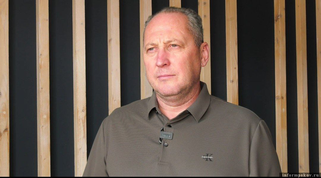 Игорь Хлебников. Скриншот телеканала «Первый Псковский»