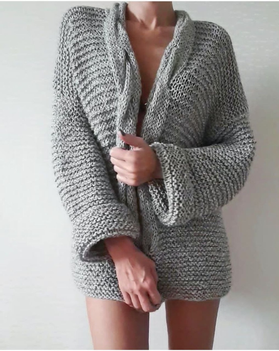 Кардиган по МК Эльвиры Вафиной 