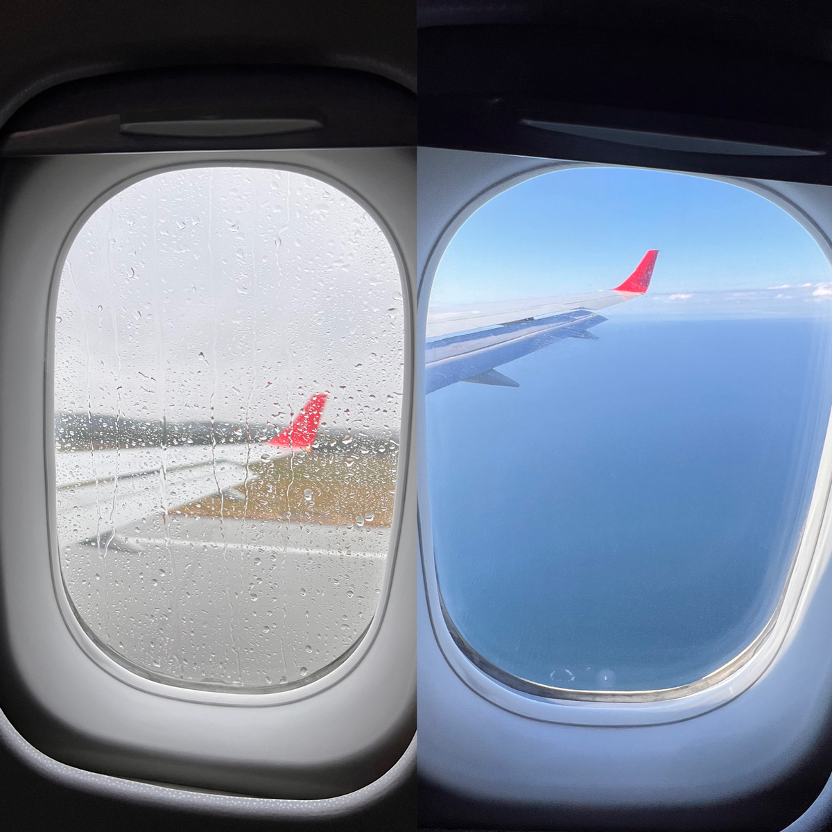 Обожаю момент смены картинки в иллюминаторе 😍