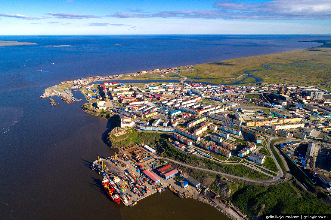 Столица Чукотки Анадырь. Фото: Слава Степанов / gelio.livejournal.com
