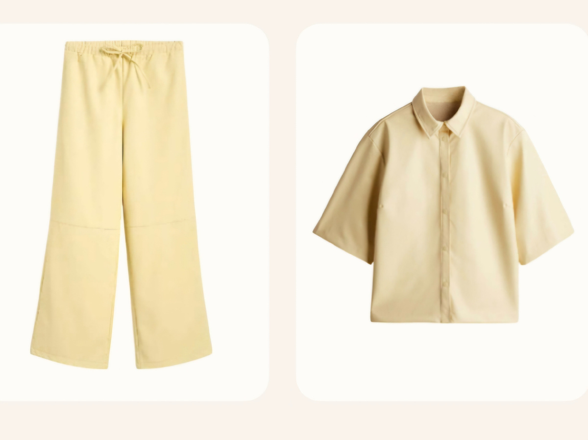 Брюки Reserved, рубашка H&M 