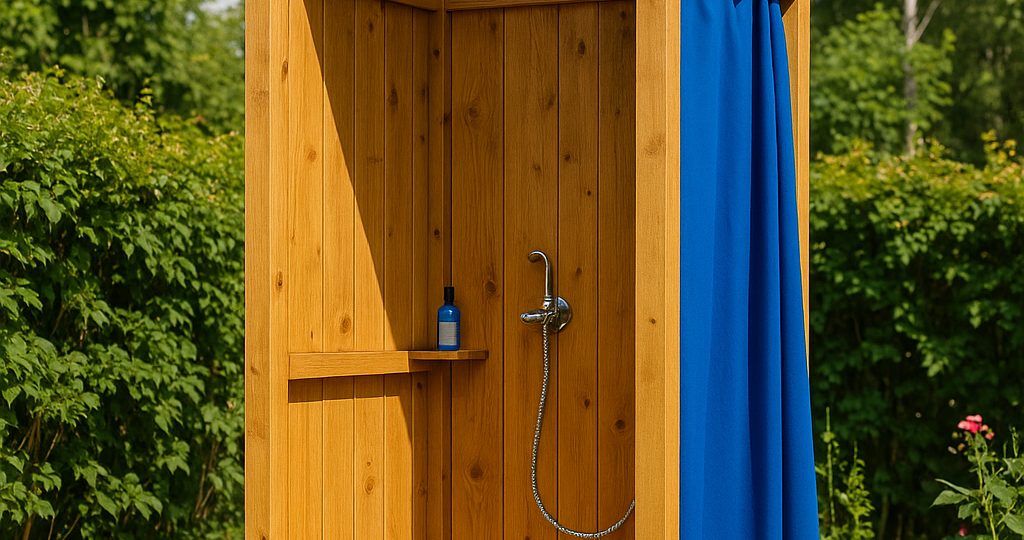 Летний душ своими руками на дачном участке: просто, удобно и приятно!