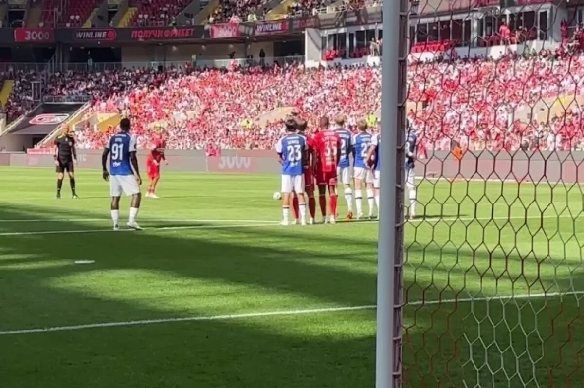    Форвард «Спартака» Заболотный извинился за удаление в игре с «Балтикой»