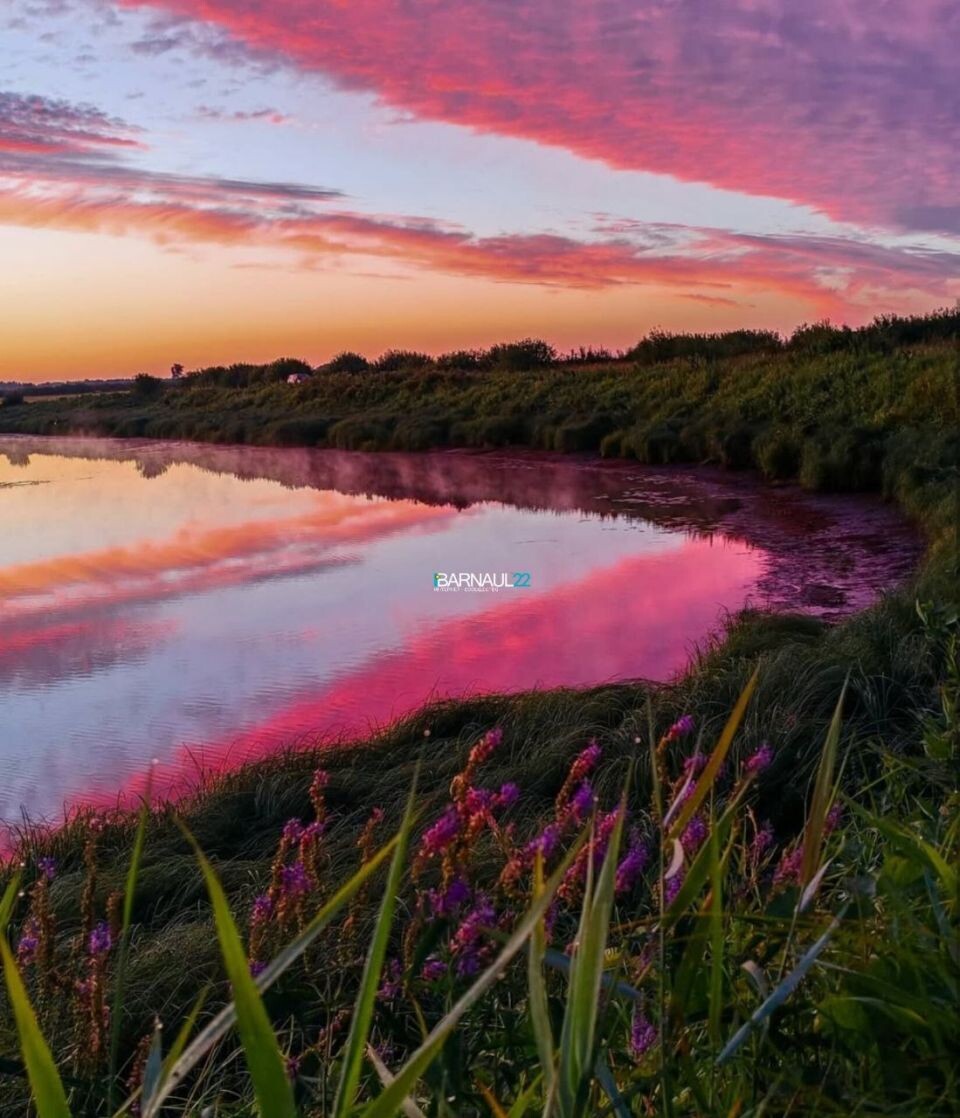    Необычные облака в небе над Алтайским краем. Источник: t.me/brn22official