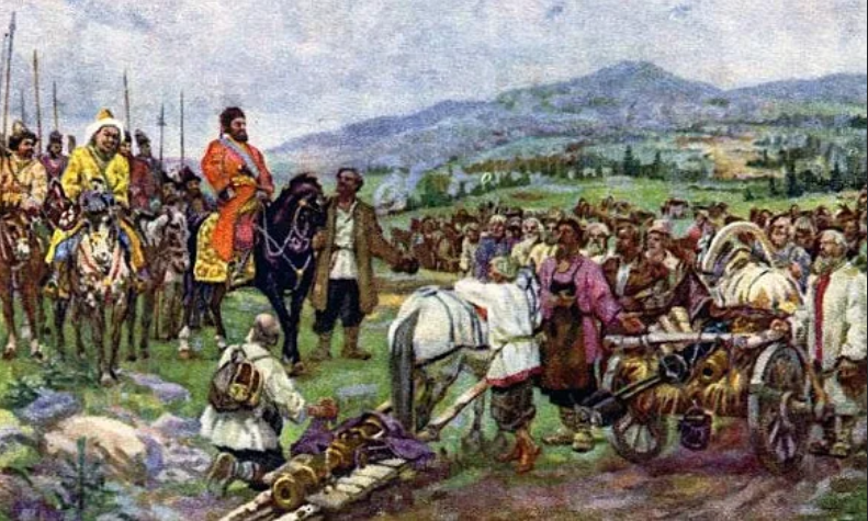 Емельян Иванович Пугачёв — донской казак, предводитель Крестьянской войны 1773–1775 годов в России.