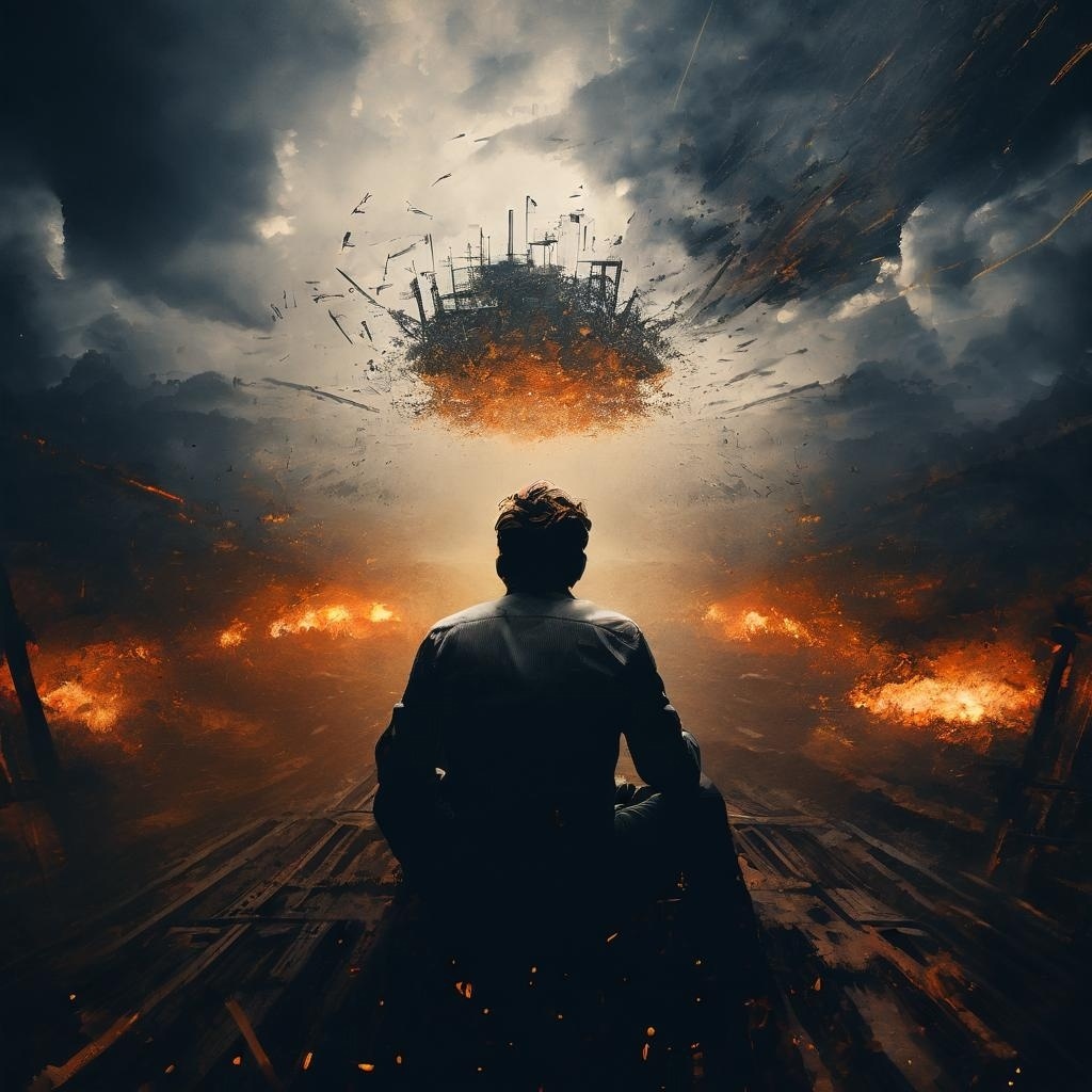 Тревога делает будущее кошмарным апокалипсисом.