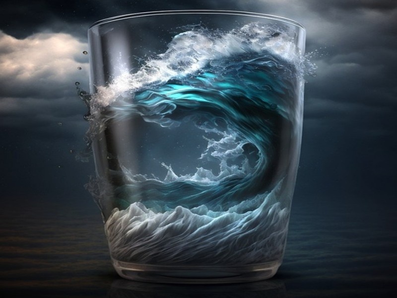    Водяной торнадо помог учёным понять механизм рождения планет