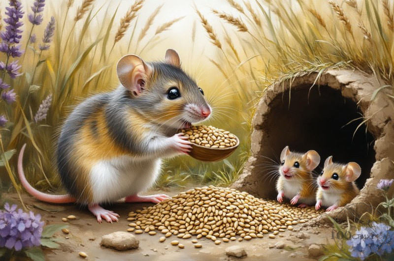 Полевые мышки