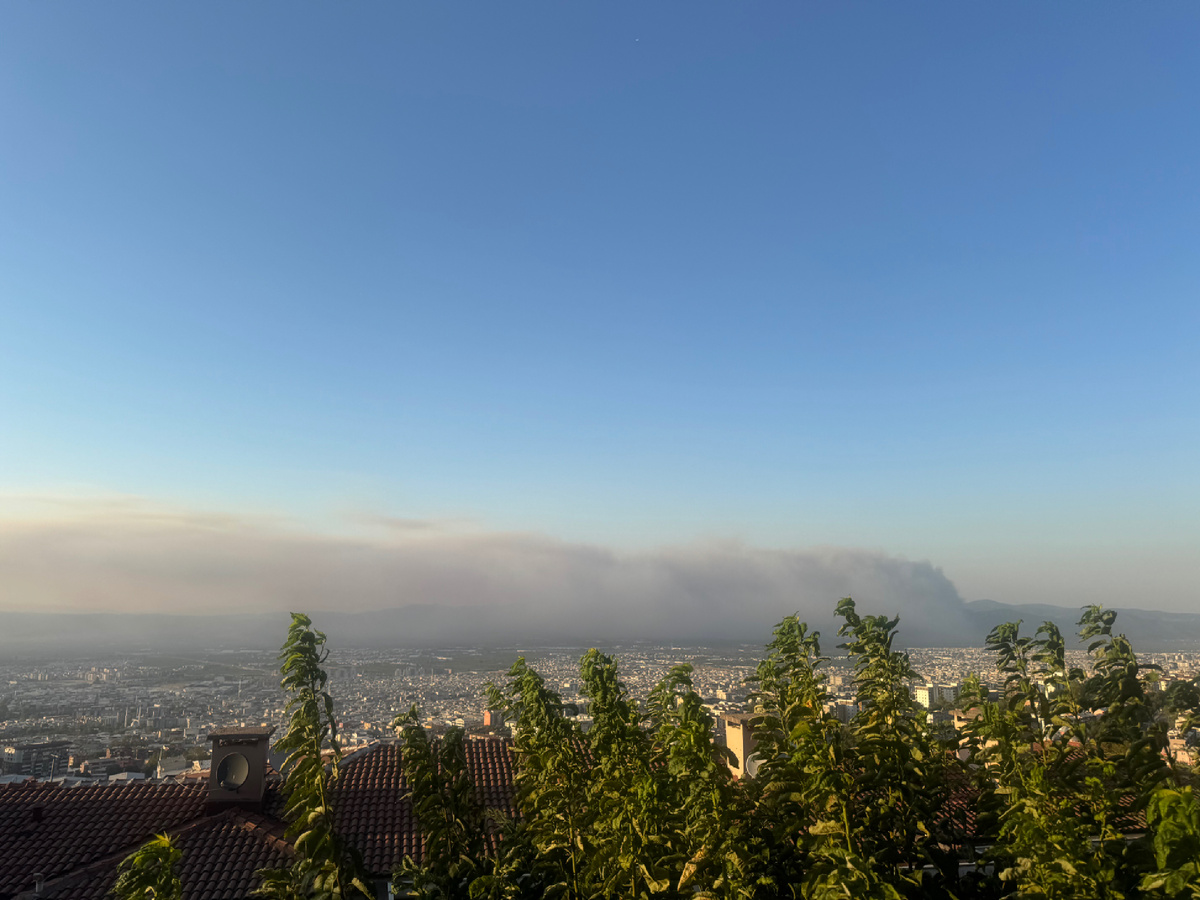 Вот так начался пожар 