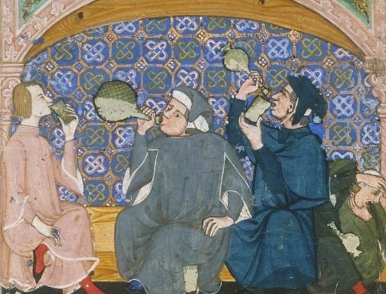 Выпивка средневековья