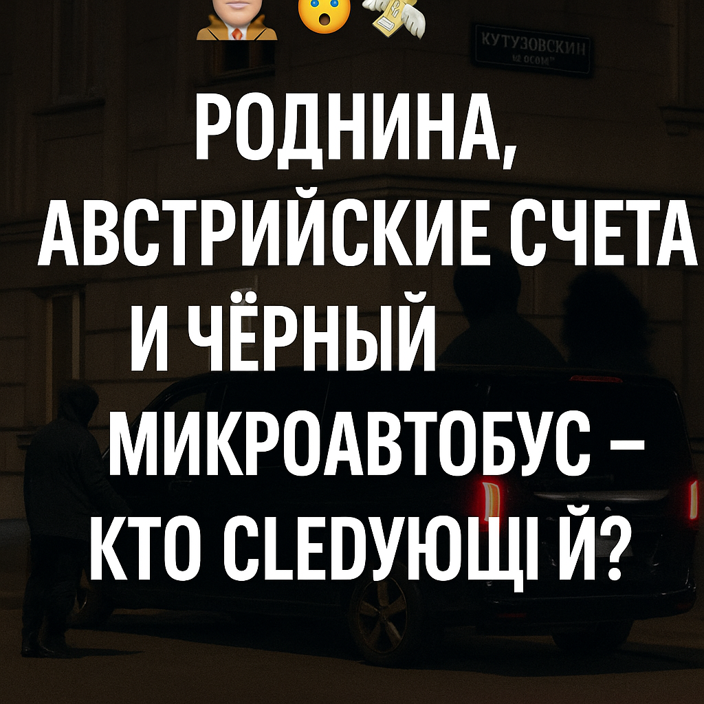 🕵️‍♂️ Роднина, австрийские счета и чёрный микроавтобус — кто следующий? 😱💸