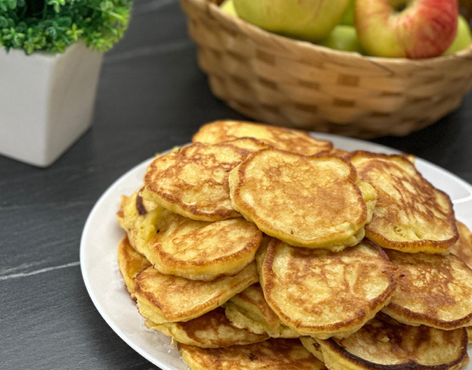 Оладьи из ЯБЛОК: утро с ароматом детства