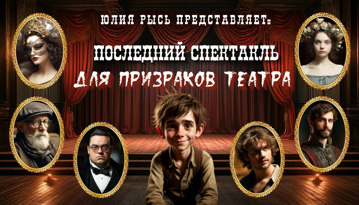 Один из черновых вариантов оформления слайда, который не вошёл в буктрейлер 