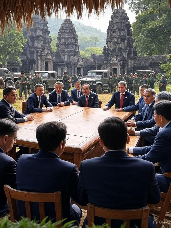 В центре конфликта между Таиландом и Камбоджей лежат два древних храма — Преах Вихеар и Та Моан Тхом.