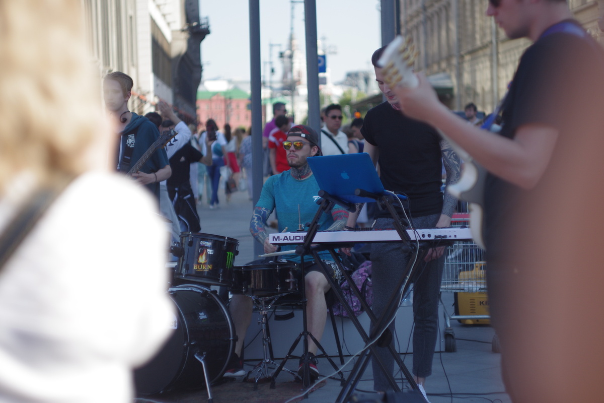 Концерты на улицах Москвы во время Чемпионата мира по футболу в 2018 году.