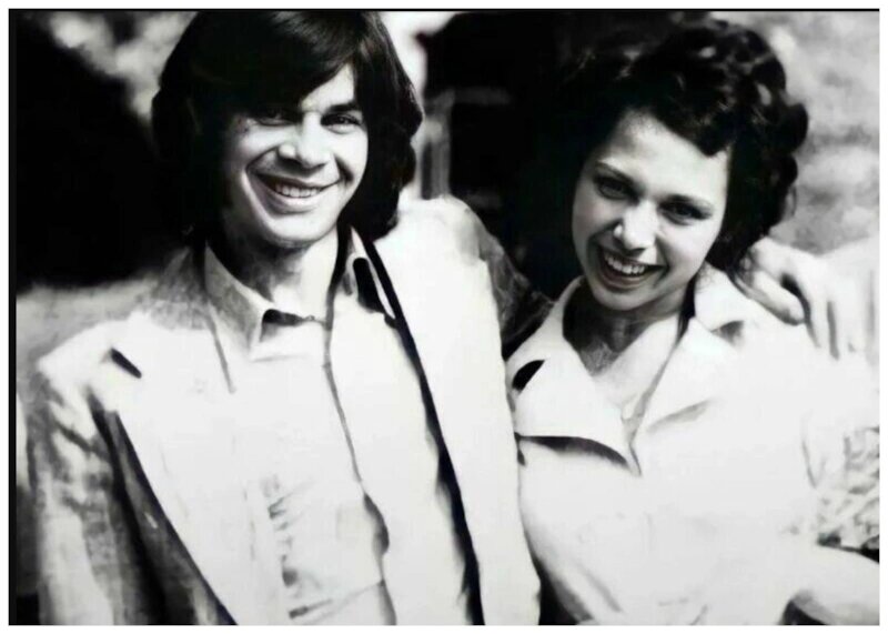 Олег Газманов с первой женой Ириной 

