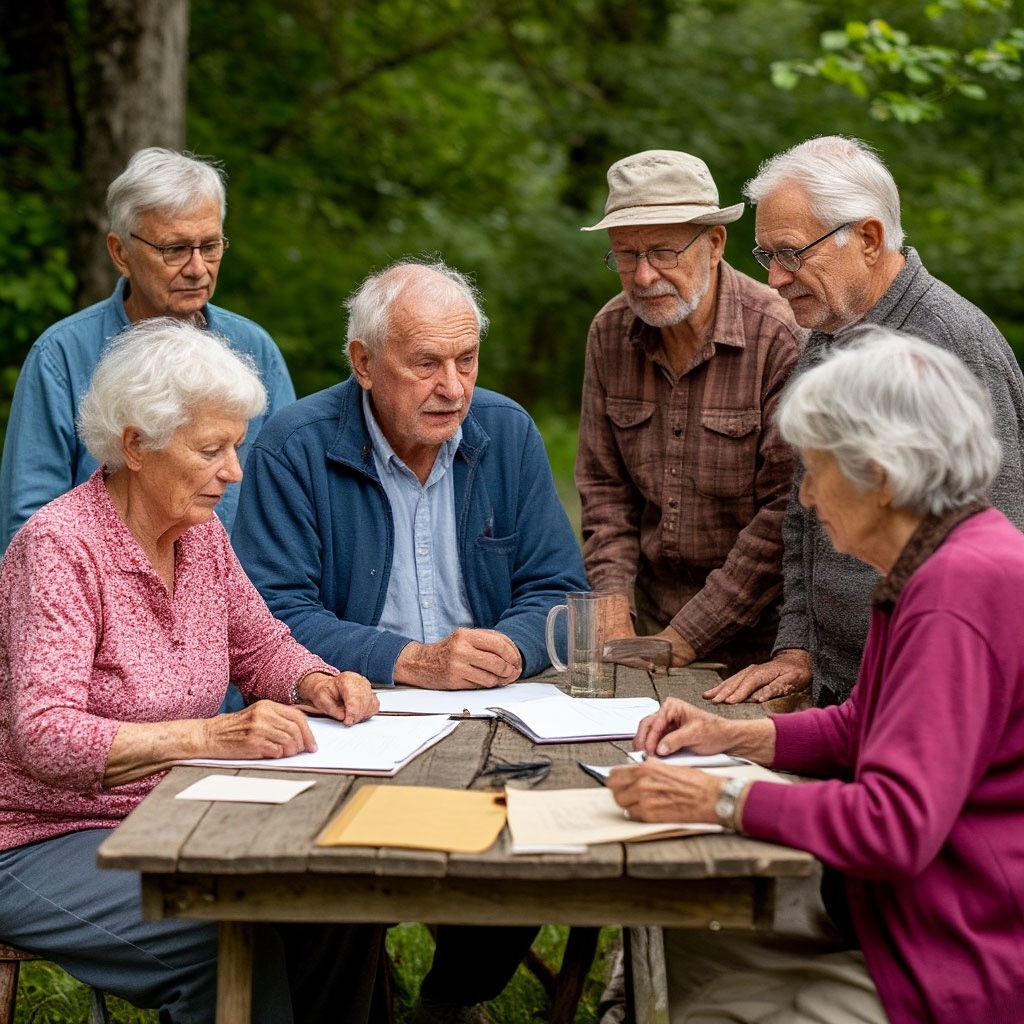 Дачники разрабатывают план