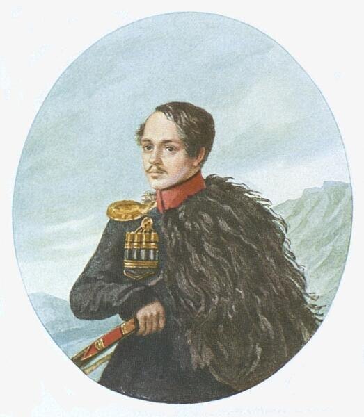    Михаил Юрьевич Лермонтов, «Автопортрет», 1837 г., общественное достояние